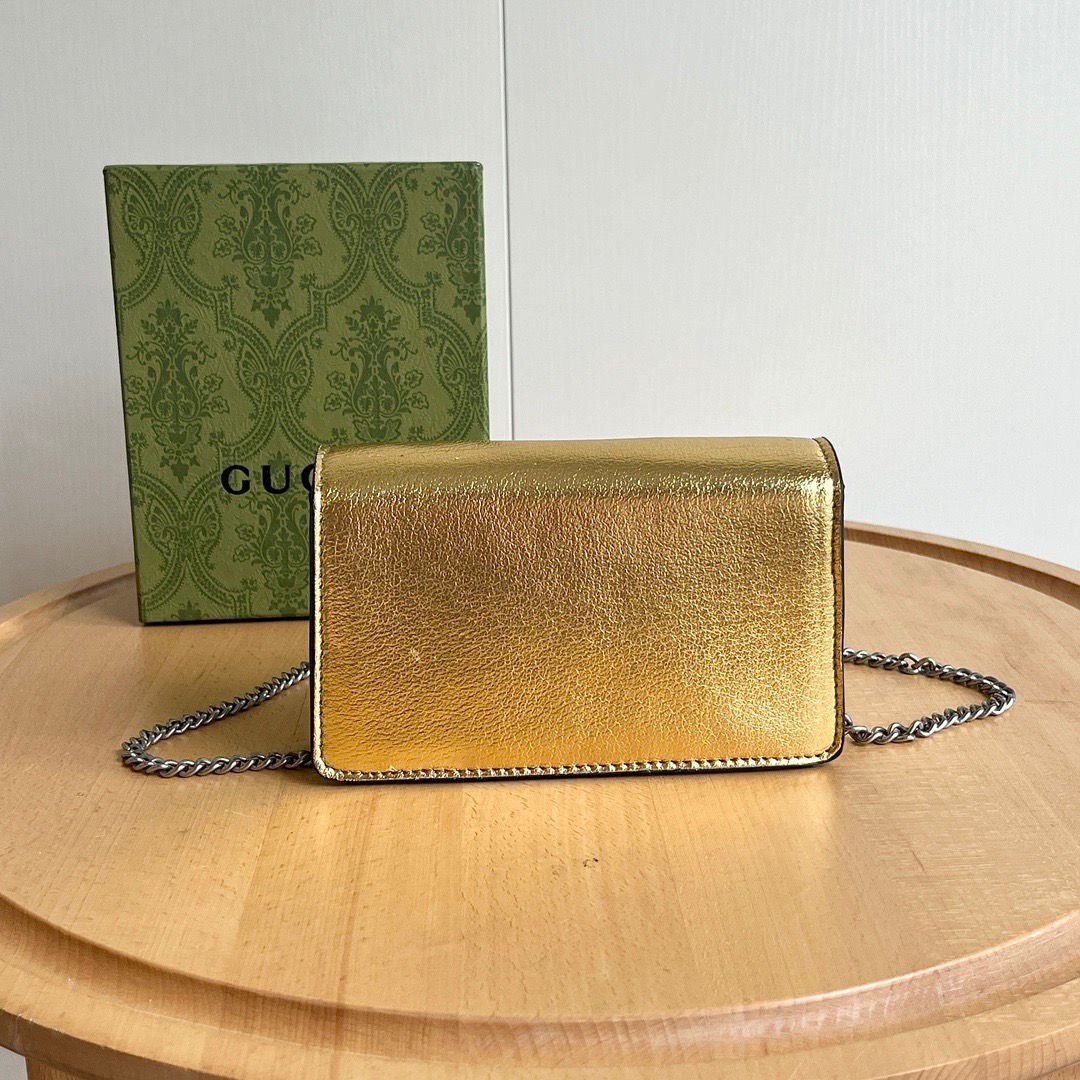 Gucci Dionysus Metallic Super Mini bag