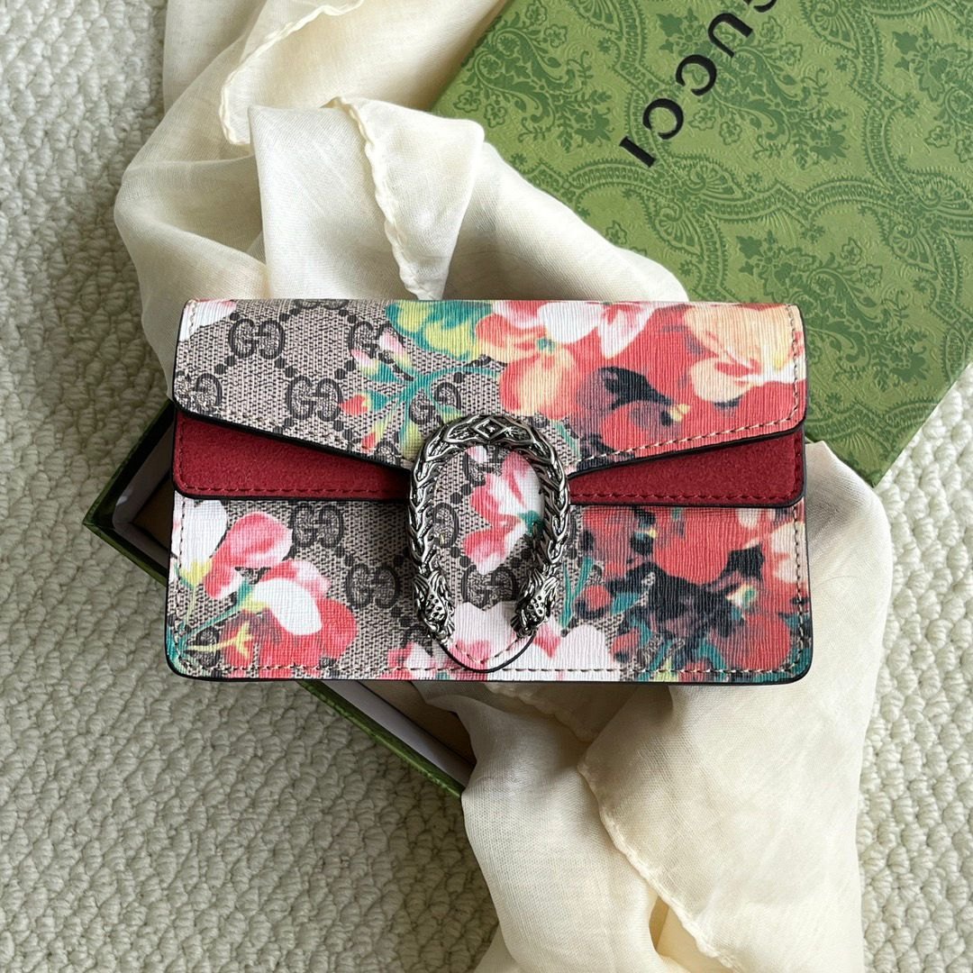 Gucci Dionysus Floral Print Super Mini bag