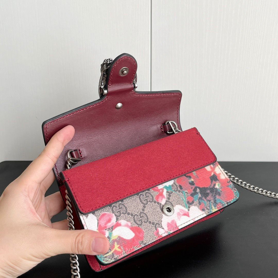 Gucci Dionysus Floral Print Super Mini bag